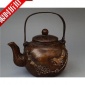 銅器工藝品廠家仿古純銅鎏金喜鵲迎梅銅壺?cái)[件水壺茶壺裝飾