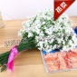 廠家 二叉滿天星裝飾花藝 ** 婚紗影樓手捧花束仿真花