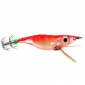 新款仿生鮭魚熒光大眼蝦透明塑料盒裝路亞餌木蝦蝦魷魚鉤漁具批發(fā)