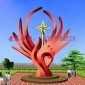 15大型不銹鋼鳳凰雕塑 鳳凰標(biāo)志雕塑加工廠
